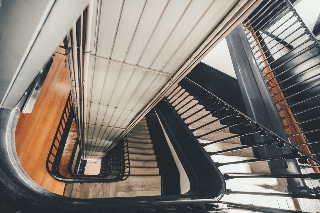 Trémie d'un escalier